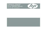 Câmera digital HP Photosmart série R830/R840h10032.memória. 2. Insira o cartão de memória opcional no slot menor, como demonstrado. Verifique se o cartão de memória está encaixado.