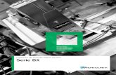 Inyección de tinta de matriz binaria Serie BX - Sp… · Mejore su modelo BX actual La disponibilidad de los modelos BX6500/6600 brinda la oportunidad de actualizar las unidades