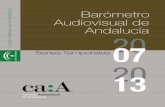 Barómetro Audiovisual de Andalucía · 2014-09-23 · INDICE 20072013 9 1.1. Hábitos de consumo televisivo y radiofónico Tipología de programas de televisión que ve Los programas