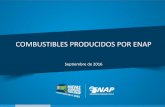 COMBUSTIBLES PRODUCIDOS POR ENAP - Cámara de la ... · Participación de Mercado de Enap en Chile, Año 2015 El ingreso de combustibles al país, a través de las importaciones,