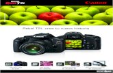 ¡Captura videos en Full HD! · La nueva insignia de la línea Rebel, la EOS Rebel T2i de Canon, trae funciones de una cámara réflex profesional, es fácil de usar y ligera lo que