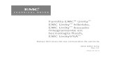 Familia EMC Unity EMC Unity hأ­brido, EMC Unity basado ... ... Los comandos proporcionan las siguientes