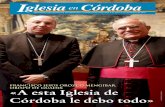 Córdoba le debo todo» DONATIVO 0,20 EUROS · Del 8 al 11 De noviembre • Cursillos de Cristiandad en la Casa de San Pablo. ... grande la alegría de poder darle a la Iglesia un