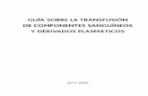 2229-30937 Guía transfusión española...objetivos mejorar la hemoterapia del Estado, evitar transfusiones innecesa-rias y contribuir a la buena gestión que garantice la optimización