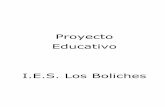 Proyecto Educativo - iesboliches.orgiesboliches.org/principal/02_documentos/archivos/PROYECTO_EDUC… · PROYECTO EDUCATIVO Apartado 1. INTRODUCCIÓN A. Análisis del contexto El