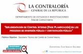 Presentación de PowerPoint - Cajamarca · Comité de Control Interno Jefe del OEC Jefe de OPI . 1. CONTROL GUBERNAMENTAL Y CONTROL INTERNO 2. CONTROL INTERNO EN LA GESTIÓN PARA