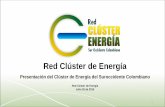 Red Clúster de Energíaintranet.cidet.org.co/sites/default/files/documentos/... · 2017-02-06 · Plan Estratégico Red Clúster de Energía Misión Impulsar iniciativas que permitan