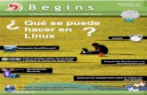 La Revista de Software Libre y Código Abierto Qué se puede hacer … · La Revista de Software Libre y Código Abierto Número 16 SEPTIEMBRE 2008 Qué se puede hacer en Linux ¿?