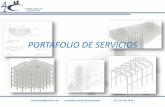 PORTAFOLIO DE SERVICIOS - Construcali.com...Servicios orientados al Diseño Estructural •Entre estos servicios se incluyen: 1. Diseños estructurales 2. Elaboración de memorias