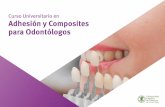Curso Universitario en Adhesión y Composites para Odontólogos · Composites . 2.1.ateriales para la restauración directa e indirecta. M 2.1.1. Biocompatibilidad y perspectivas