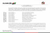 GARCiAgarcia.gob.mx/wp-content/uploads/2017/04/ACTA-15-ADMINIS... · 2017-04-26 · GARCiA INDEPENDIENTE 2OIfi ACTA NÚMERO 15 SESIÓN EXTRAORDINARIA III 27 DE ENERO DE 2016 En la