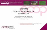 INFORME COMITÉ REGIONAL DE JUVENTUD · 2015-06-23 · 2. PLAN BIENAL (Avance a la fecha: 18%) b) EJE 2. EVENTOS (avance bienal 9%). •Coordinación conjunta con el Comité Regional