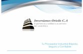Presentación de PowerPoint - Grupo Oriolisgrupooriolis.com/storage/downloads/Catalogo Inv Oriolis CA.pdf · ejecución de proyectos de ingeniería civil, eléctrica, electrónica,