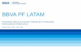 BBVA PF LATAM - centroarbitrajeconciliacion.com · BBVA está entre los bancos líderes de cada país en LatAm Fuente: Datos al 1 de Abril de 2013. Participación de préstamos y