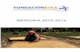 MEMORIA 2016 - JUNTA ANDALUCIA · 1. HISTORIA DE LA FUNDACIÓN ETEA ... jornadas de formación y seminarios monográficos, relacionados con los temas del ... la defensa de los derechos