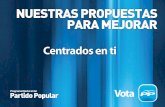Programa Electoral del Chinchilla · Programa Electoral del Partido Popular de ... • Habilitar un local para reuniones, conferencias de temas de actualidad, y entretenimiento para