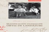 BEATIFICACIÓN GUADALUPE ORTIZ DE LANDÁZURI±a de... · creto con el que se declara venerable a la científica española Guadalupe Ortiz de Landázuri (1916-1975), miembro del Opus