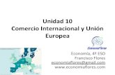 Comercio Internacional y Unión Unidad 10 Europea · 2020-05-18 · 1.1 Divisas El comercio internacional se realiza en divisas, entendiendo por tal cualquier moneda que no sea la