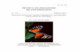 REVISTA NICARAGUENSE DE ENTOMOLOGIARevista Nicaragüense de Entomología. Número 117. 2017. Página 2 La Revista Nicaragüense de Entomología (ISSN 1021-0296) es una publicación