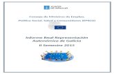Informe final Representación Autonómica de Galicia II ... final EPSC… · Proyecto de Conclusiones del Consejo sobre una Nueva Agenda de Seguridad y Salud en el Trabajo para potenciar