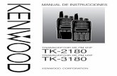 TRANSCEPTOR DE FM VHF TK-2180 - KENWOODmanual.kenwood.com/files/53d6ecba511f7.pdf · permitirÆ realizar comunicaciones seguras para mantener a su personal trabajando con la mayor