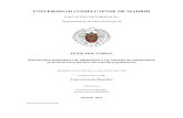 UNIVERSIDAD COMPLUTENSE DE MADRIDeprints.ucm.es/24852/1/T35263.pdf · Madrid, 2013 Universidad Complutense de Madrid Facultad de Farmacia Dpto. Microbiología II Mecanismos moleculares