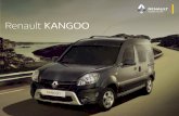 Renault KANGOOKANGOO Break / Sedán vidriada tracción delantera, 1 o 2 puertas laterales corredizas y puertas traseras batientes Carrocería autoportante todo acero Motor de 4 tiempos