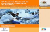 Quinta Reunión Nacional de Comisiones Estatales de Bioética · Bioética y acceso universal a los servicios de salud Dr. José Ángel Córdova Villalobos 10:00-10:20 Bioética,