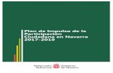 Introducción - Navarra · 2017-06-27 · Ciudadana en Navarra para el periodo 2017-2019 que oriente y especifique los objetivos y los resultados esperados. El documento se estructura