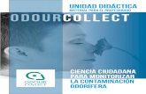 MATERIAL PARA EL PROFESORADO ODOURCOLLECT · 2019-06-27 · umbral de detección (por definición, 1 uoE/m3, unidad de olor europa por metro cúbico), el cual se establece cuando