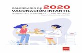 CALENDARIO DE VACUNACIÓN INFANTIL 2020...CALENDARIO DE VACUNACIÓN INFANTIL 2020 4 / 17 D S CONSEERÍA DE SANIDAD COMUNIDAD DE MADRID TTINTRODUCCIÓN La Comunidad de Madrid (CM),