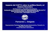 FMI, Fernando Delgado– (v) el grado de transformación de la estructura productiva. Introducción Los efectos del CAFTA son de largo plazo. ALos efectos del CAFTA son de largo plazo.