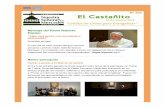 Boletín 201, El Castañito: Conoce la campaña: Todos Somos Iglesia · 2019-01-18 · comunidad parroquial a sumarse a esta campaña, que es una invitación a dar una respuesta a