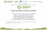 TALLER DE SOCIALIZACIÓN DE LA PROPUESTA DE · taller de socialización se les remite una versión en PDF del resumen de la Estrategia Nacional de Bosques para el Crecimiento Sostenible