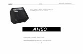 Laney AH50 Manual de Instrucciones · La cubierta de vinilo que hay en algunas unidades se puede limpiar con un paño húmedo o con un producto de limpieza que contenga amoniaco,