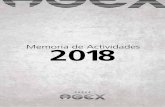 Memoria de Actividades 2018 - Grupo AGEXgrupoagex.es/wp-content/uploads/2019/10/MEMORIA-AGEX-2018.pdf · Entre las 4 asociaciones participáis algo más de 300 empresas que facturáis