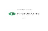 Manual de usuario - facturante.com · Manual de usuario 2017. Facturante 3.0 © 2017 Facturante es un producto de LinkSide S.A, Servicios en la nube concebidos bajo el modelo SaaS.