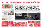 La Discusióndiario.ladiscusion.cl/images/ediciones/archivo200120.pdf · La no presentación es algo que noshace retroceder al menos 30 años en el fútbol chileno. Triste por la