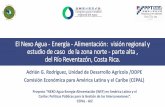 Presentación de PowerPoint - Agua.org.mx – Centro de ... · La región de Antofagasta Sistema Nexo agua -energía -alimentación ALIMENTACIÓN ... Ley de Aguas 1942 Ley del ICE