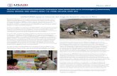 USAID/OFDA apoya la reducción del riesgo de desastres urbanos en … · 2017-04-03 · crear espacios para la recreación y embellecer las comunidades. En el año 2011, el gobierno