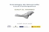 Estrategia de Desarrollo Local Participativo GALP EL HIERRO · ESTRATEGIA DE DESARRLLO LOCAL PARTICIPATIVO - GALP EL HIERRO -FEMP 2014-2020 4 1.1. Antecedentes El FEMP es el nuevo