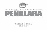 Maqueta MEMORIA PE„ALARA 09penalaraonline.org/wp-content/uploads/2015/01/Memoria-2009.pdf · INFORME DE LOS CENSORES DE CUENTAS 39 ACTA DE LA ASAMBLEA GENERAL ORDINARIA. 40 Pág.