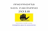 memoria sos racismo 2018 - mugak.eu · memoria 2018 2 Aquí tenéis de manera resumida algunas de las actividades que hemos realizado a lo largo de 2018 Rumores_____ Nuestra cotidianeidad