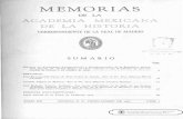 MEMORIAS - acadmexhistoria.org.mxacadmexhistoria.org.mx/pdfs/publicaciones/MemoriasParaLectura/T… · MEMORIAS DE LA ACADEMIA MEXICANA DE LA HISTORIA CORRESPONDIENTE DE LA REAL DE