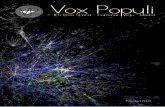 Vox Populi · 2019-08-21 · Vox Populi 3 Las redes de una organización viva Editorial Nuestro Instituto, como muchas organizaciones, es una entidad viva. Esta afirmación, bastante