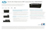 ¨cnica-impress… · Serie de impresora HP LaserJet Pro 400 M401 Fácil de usar y equipado con ... M401 dn, M401 dw y M401 dne. Il Medidos con ISO/IEC 24734, se excluye e primer