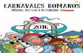 28 de febrero, jueves - meridaycomarca.commeridaycomarca.com/wp-content/uploads/2016/01/Programa-Carnaval-… · - Cartel ganador Carnavales Romanos 2016 Premio “Gabriel Aláez”,