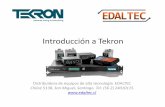 Introducción a Tekron) - Empresas de alta tecnología. Inicio · Distribuidora de equipos de alta tecnología EDALTEC Chiloé 5138, San Miguel, Santiago. Tel: (56 2) 24010115 ...
