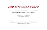QNA-412 (2V)docs.circutor.com/docs/M98155401-01.pdfanalizador de calidad de suministro electrico qna-412 (2v) ( cód. q20510 / q20520 ) manual de instrucciones ( m98155401-01-10a )