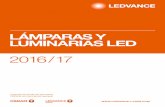 LÁMPARAS Y LUMINARIAS LED€¦ · LÁMPARAS LUMINARIAS RESUMEN DE NUESTROS PRODUCTOS PRODUCTOS OSRAM DIGITAL SYSTEMS • Nuevas luminarias LEDVANCE. • Extenso portfolio de lámparas